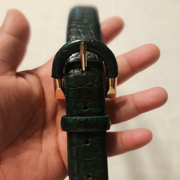 Ip belt green with gold color - Picture 3 of 7